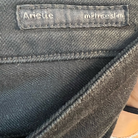 Citizens of humanity mid rise black jeans size 25 - Picture 5 of 5